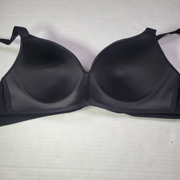 Truekind Black Supportive Comfort Wireless Shaping Bra #10210 Size XL - Picture 3 of 4